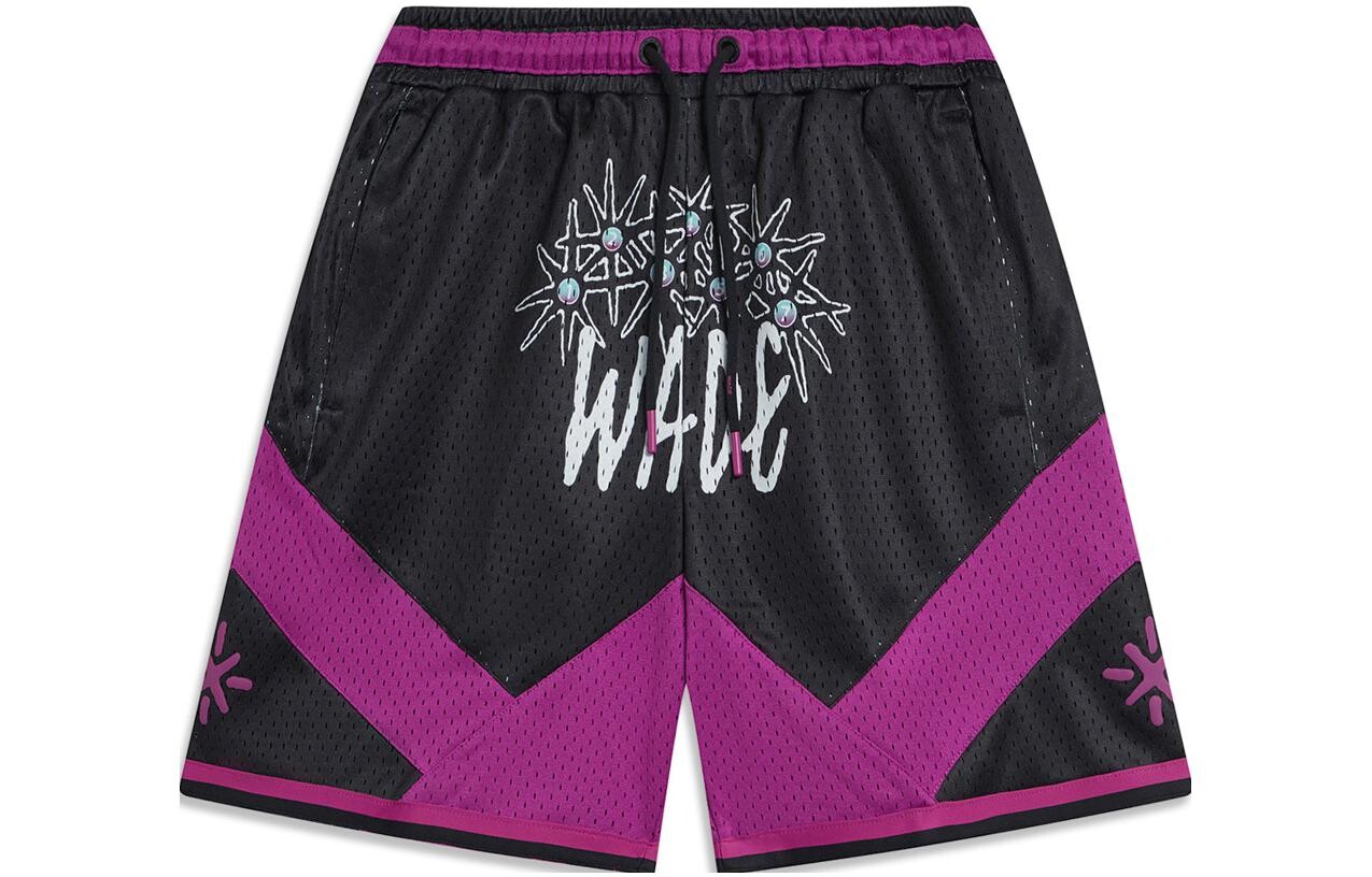 

Повседневные шорты Wade Collection унисекс черного цвета Lining, черный