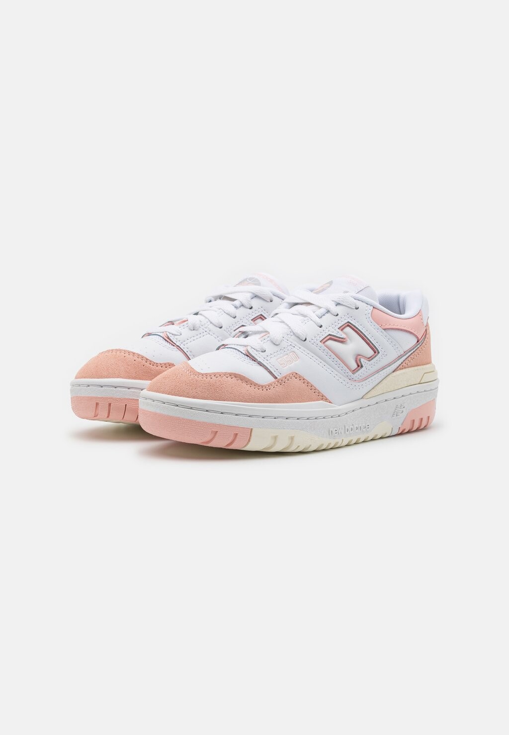 Кроссовки низкие 550 UNISEX New Balance, цвет rosa/white — фото 2
