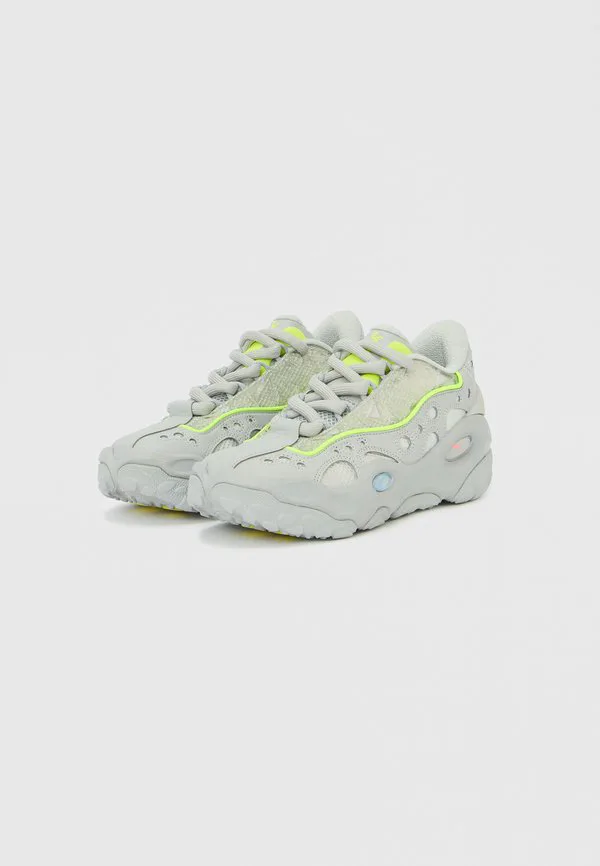 Баскетбольные кроссовки la francé с отражением Puma, Flat Light Gray/Sunset Glow/Yellow Alert — фото 2