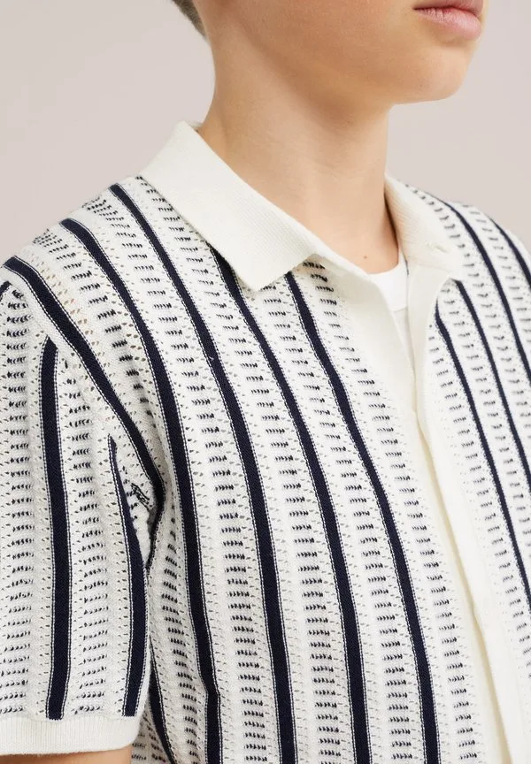Рубашка кремового цвета We Fashion, Off-White — фото 3