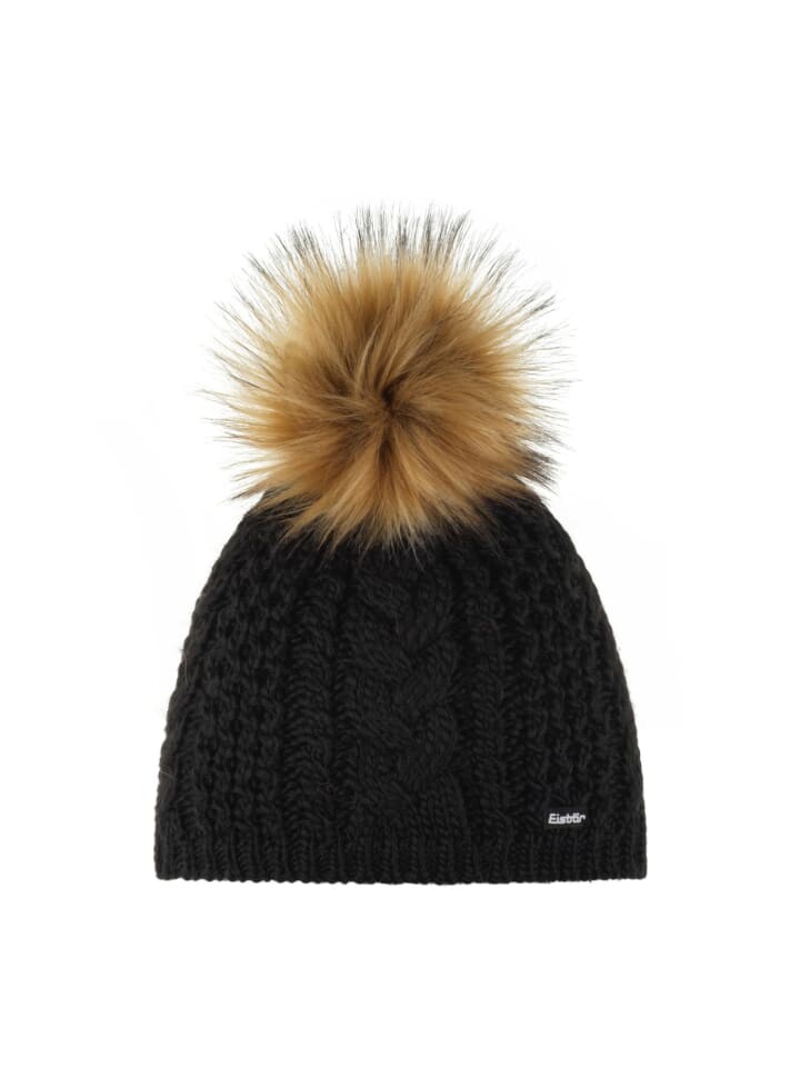 

Шапка Eisbär Afra Lux Mütze mit Bommel, черный