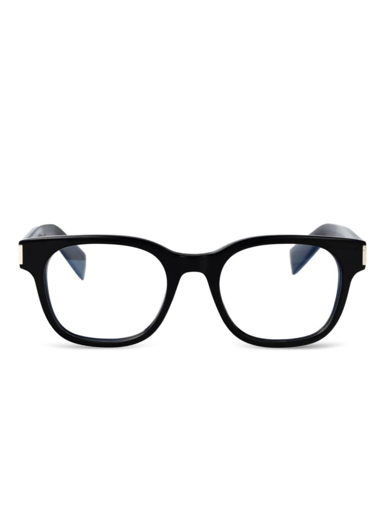 

Очки в прямоугольной оправе Saint Laurent Eyewear, черный