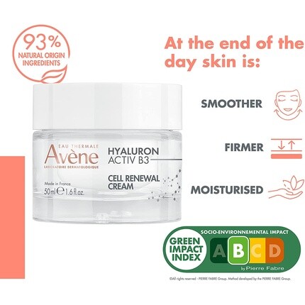 Крем для лица Avene — Hyaluron Activ B3 клеточный обновляющий, 50 мл — фото 3
