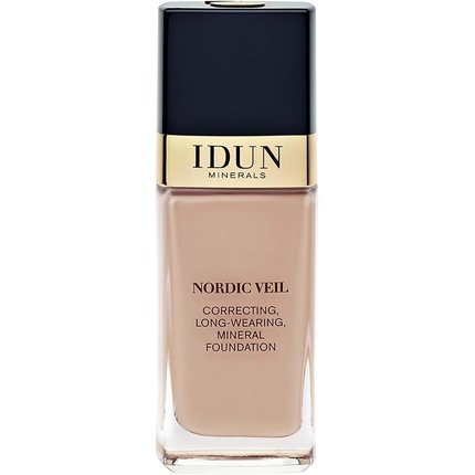 

Тональный крем Nordic Veil Foundation 312 Ingrid для женщин, 0,88 унции. Idun Minerals