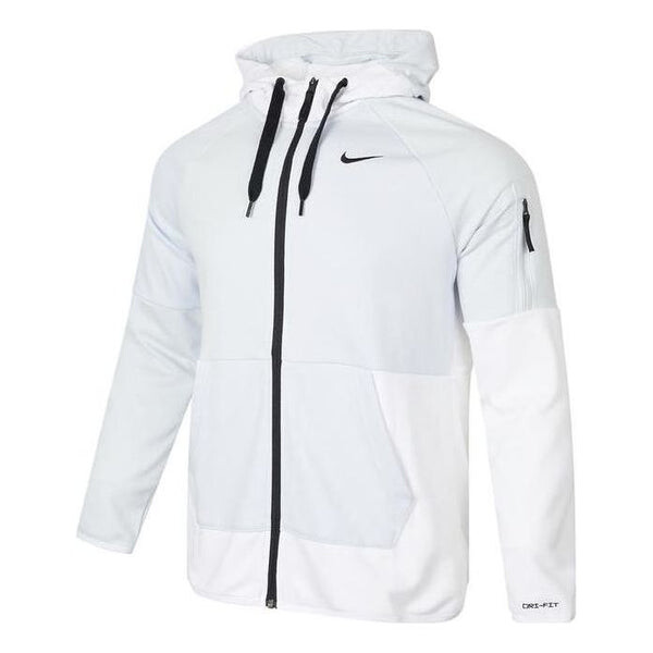 

Толстовка Nike long sleeves hooded zipped jacket 'White', белый