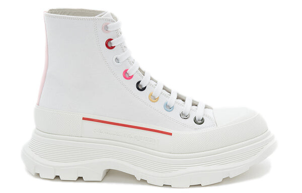 Кроссовки tread slick boot 'white multicolor' Alexander Mcqueen, белый — фото 2
