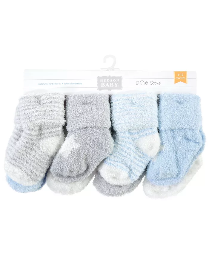 Детские носки Hudson Cotton Rich Newborn и Terry Socks Stripe, 12-24 месяца Hudson Baby, синий — фото 2