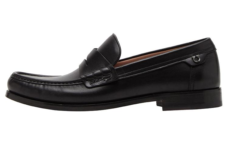

Кожаные туфли Ferragamo мужские черные