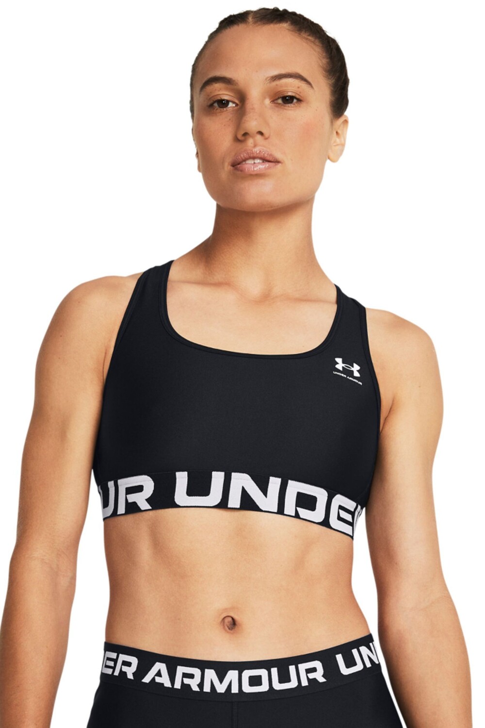 

Бюстгальтер средней длины Under Armour, черный