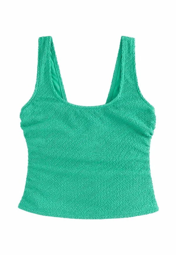 

Топ от танкини-бикини с круглым вырезом, стандартного кроя. Next, Aqua Green Crinkle, Зеленый, Топ от танкини-бикини с круглым вырезом, стандартного кроя. Next, Aqua Green Crinkle