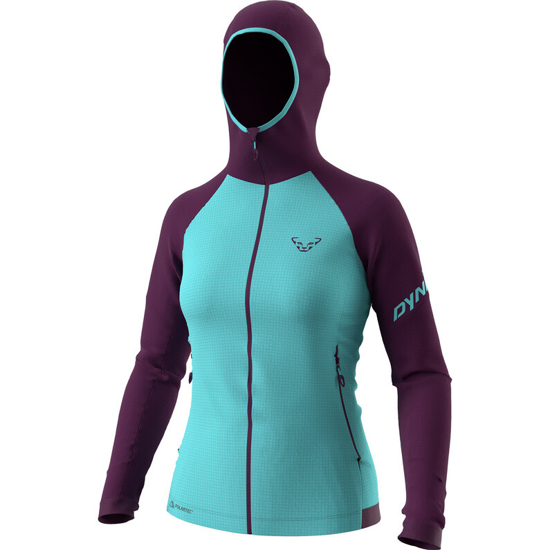 

Женская куртка с капюшоном Speed ​​Polartec Dynafit, бирюзовый