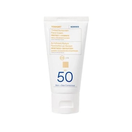 

Солнцезащитный крем для лица с йогуртом и цветом Spf50 50 мл Korres