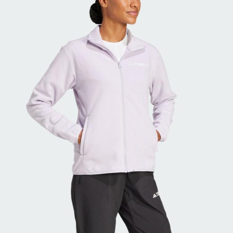 Adidas Куртка женская светло-фиолетовая, Light Purple — фото 4