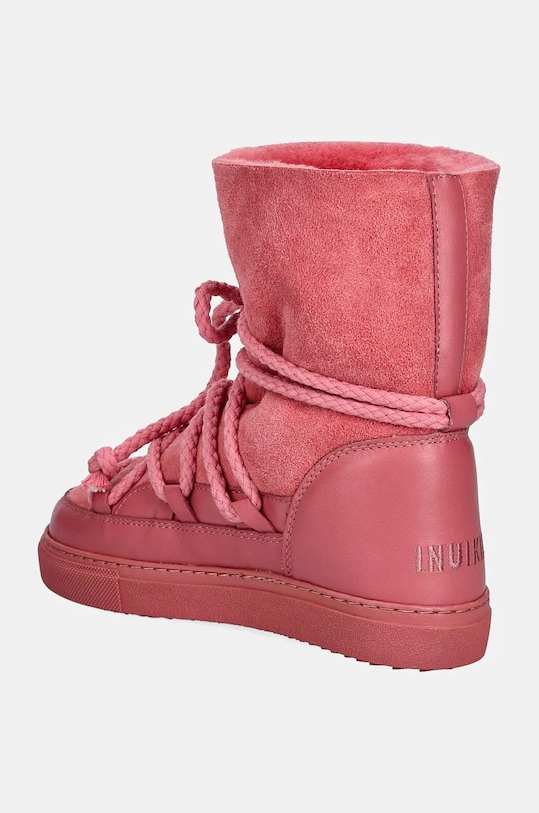 Детские зимние ботинки Inuikii CLASSIC из кожи и замши, розовый — фото 3