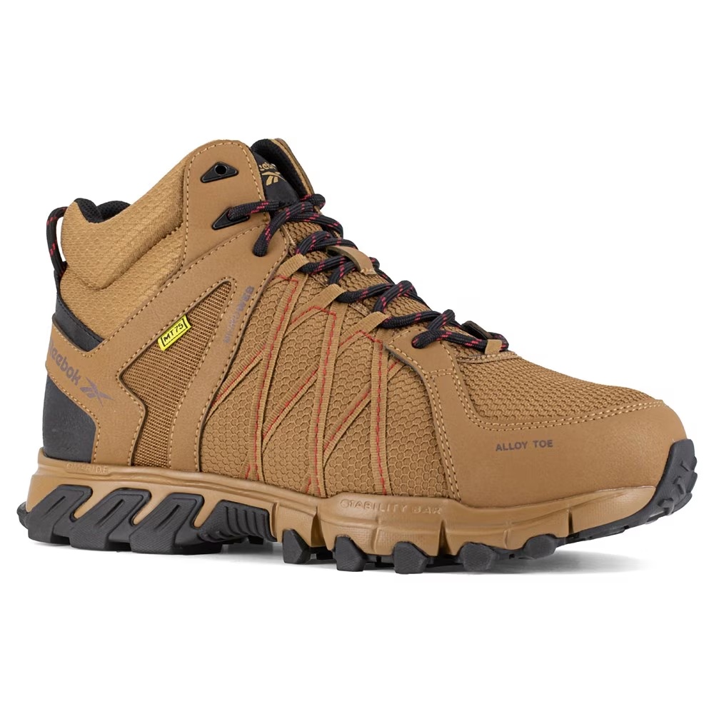 

Рабочие ботинки с защитным композитным носком Trailgrip от Reebok Work, coyote/black