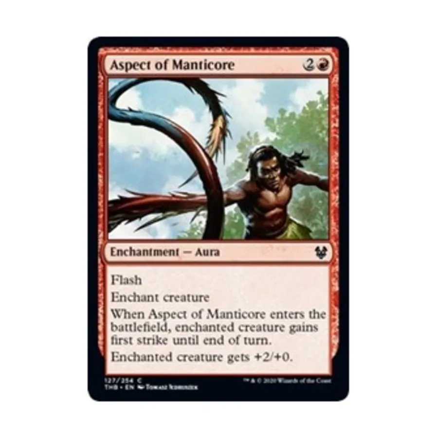 

CCG Аспект Мантикоры (С) (Фольга), MTG - Theros Beyond Death
