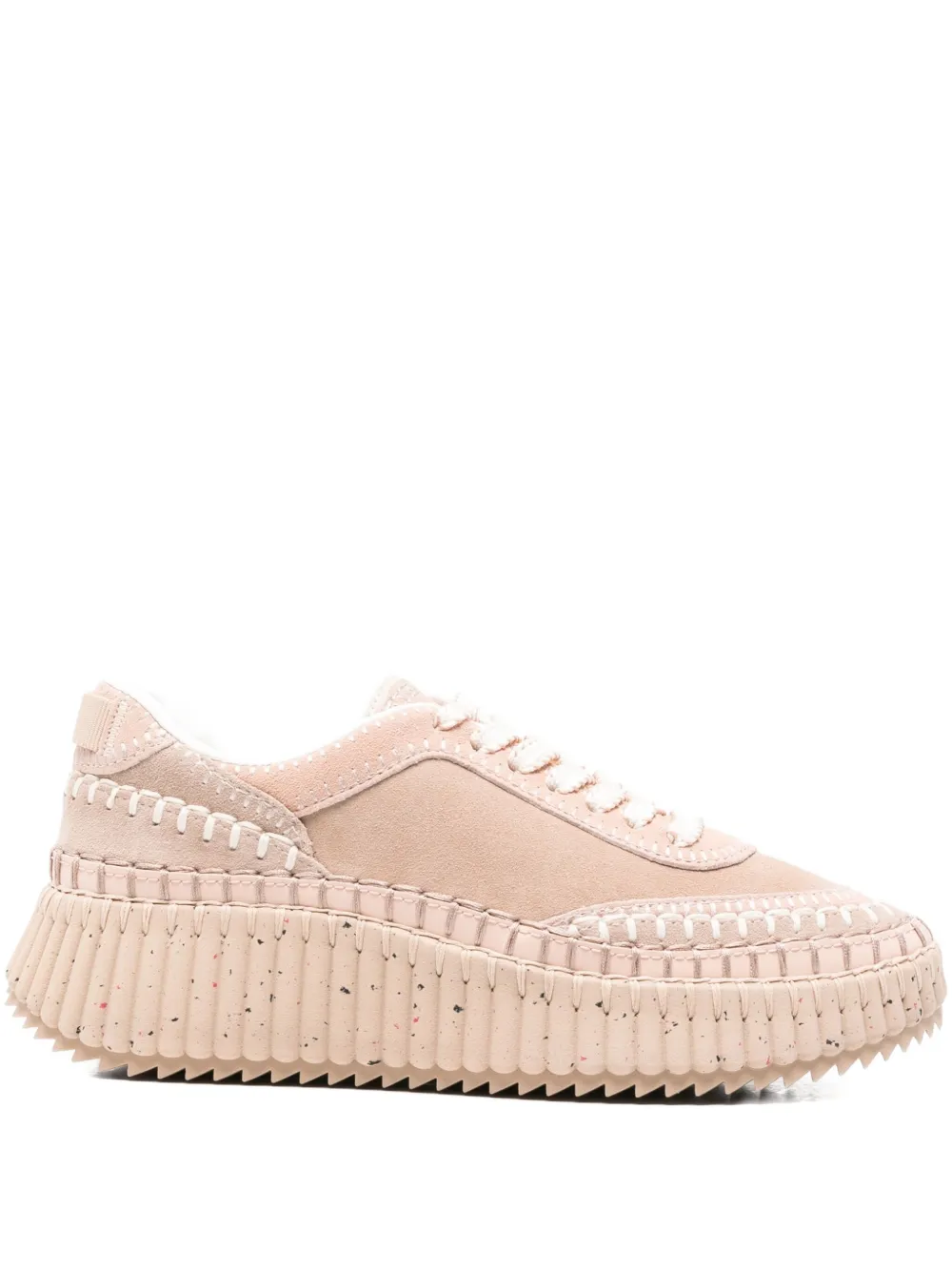 Кроссовки Nama на платформе Chloé, нейтральный