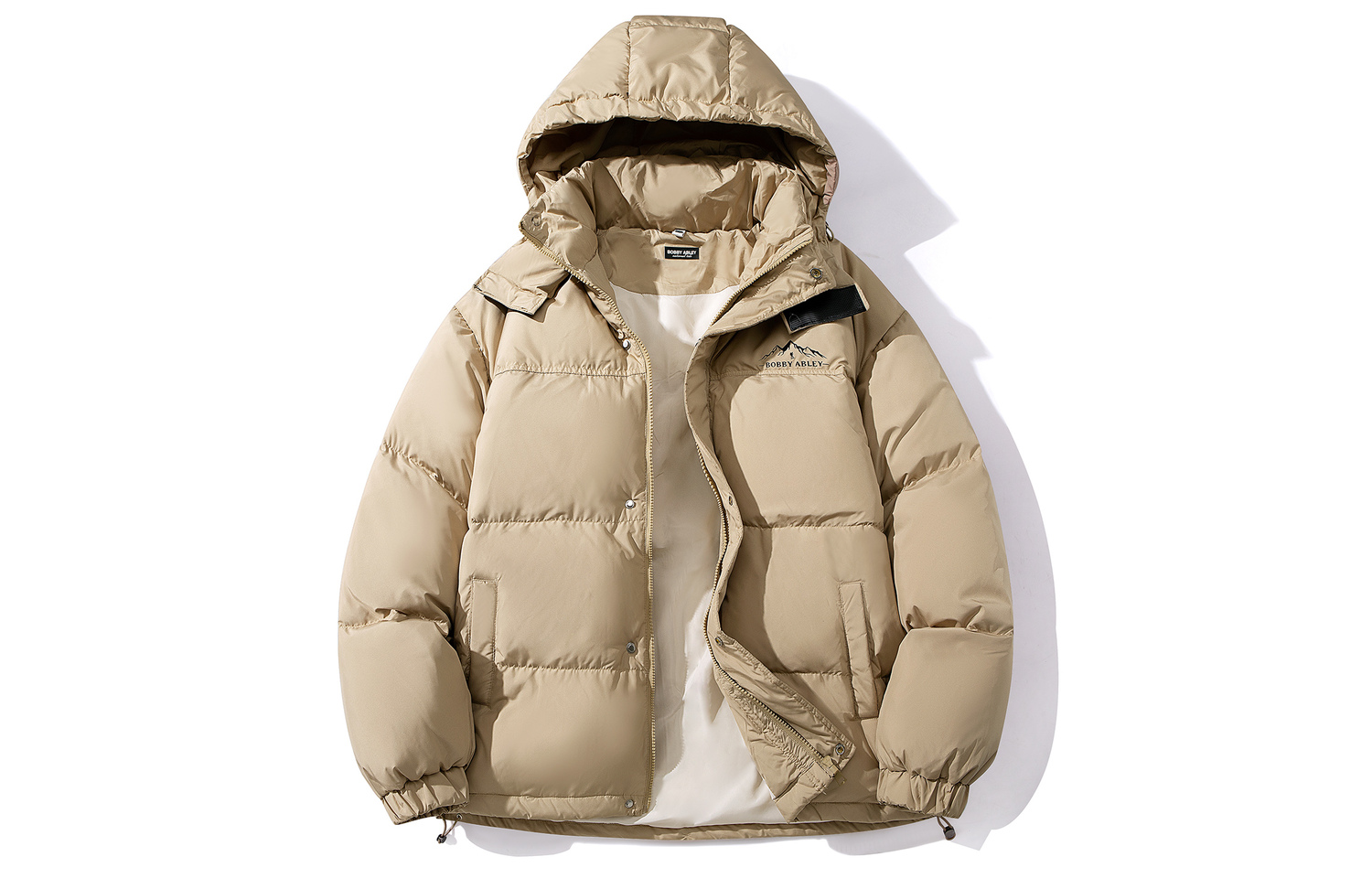 

BOBBY ABLEY Унисекс пуховик, Coffee