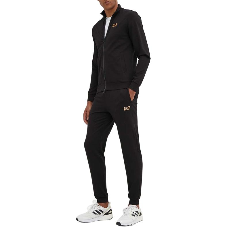 

Футболка с принтом логотипа Ea7 EMPORIO ARMANI