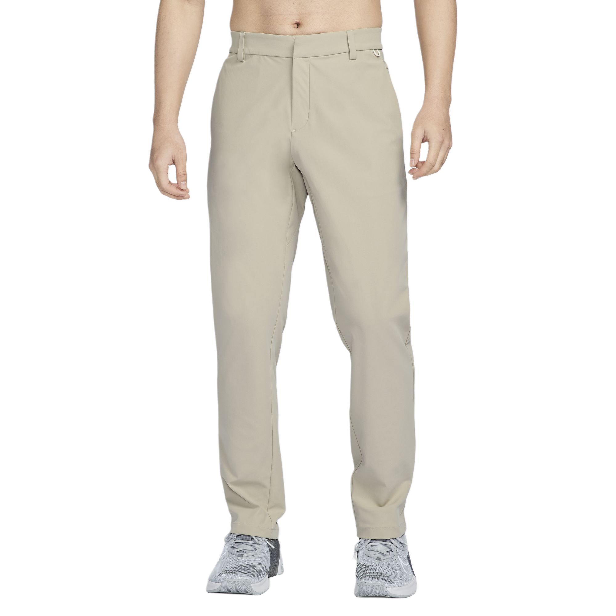 Спортивные штаны мужские knitted desert/sail white/khaki Nike, хаки/белый/хаки — фото 3
