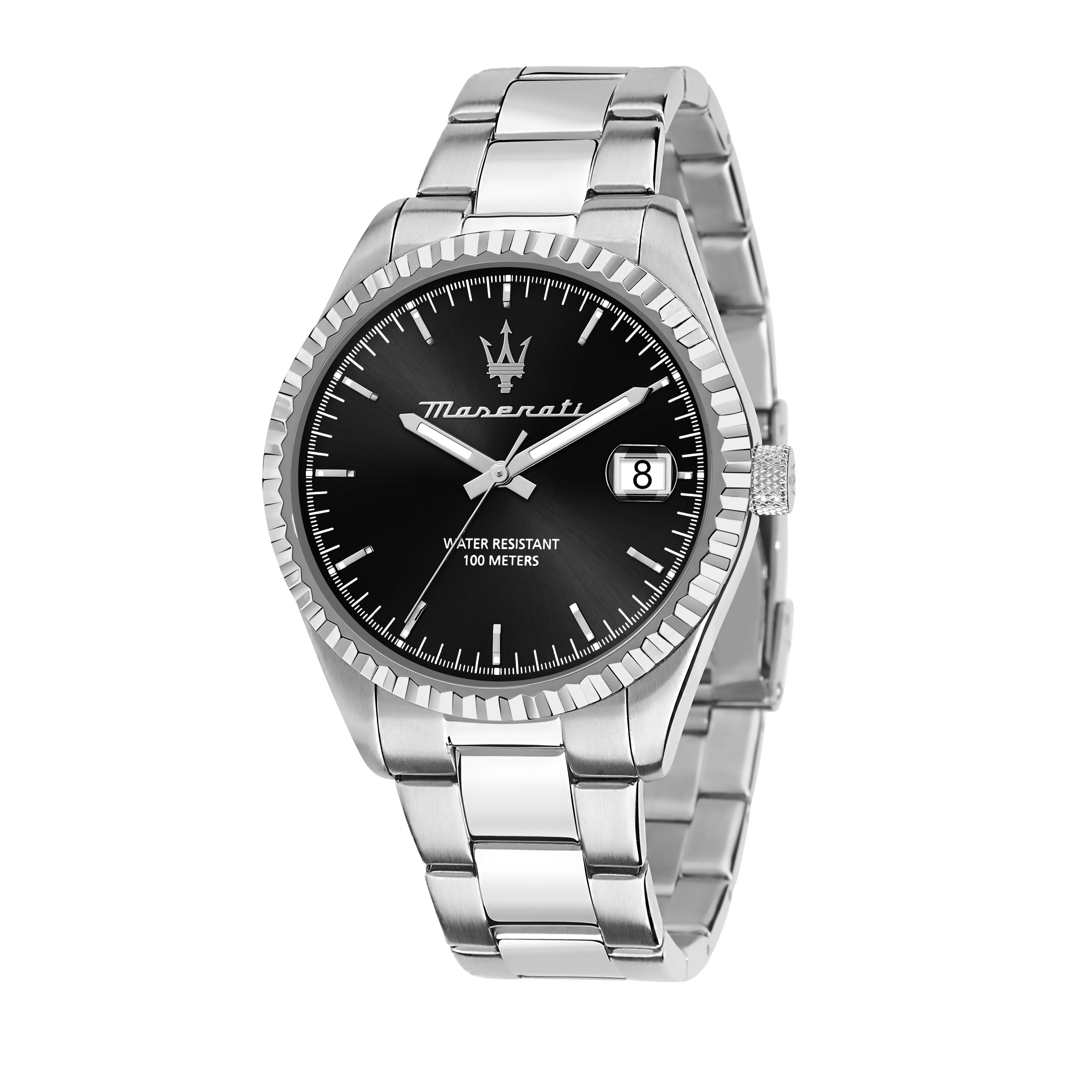 

Maserati Часы Wrist Watch Quartz Movement Steel Stainless Steel Strap 43mm Blue Dial Men's Watch