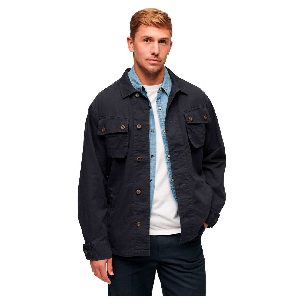 

Рубашка Superdry Military, синий