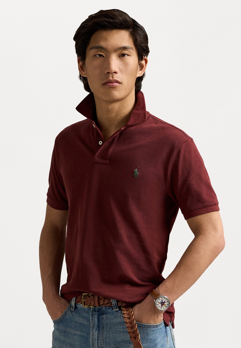

Рубашка поло SHORT SLEEVE Polo Ralph Lauren, красный