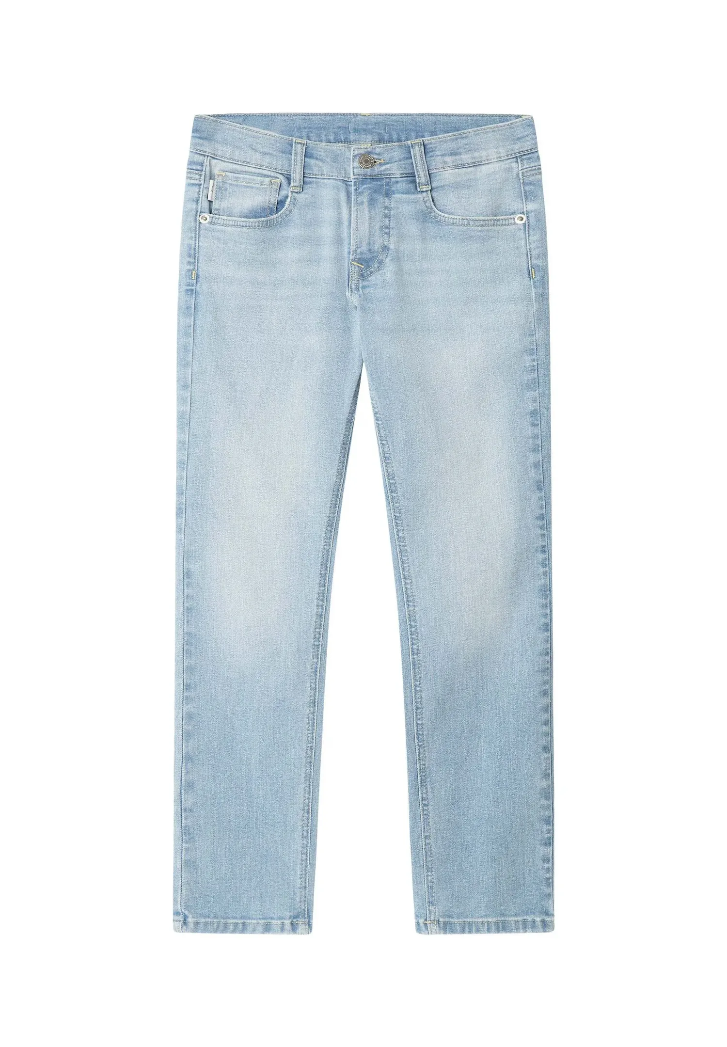 Джинсы Slim Hatcher для мальчика Pepe Jeans, светло-голубой — фото 4
