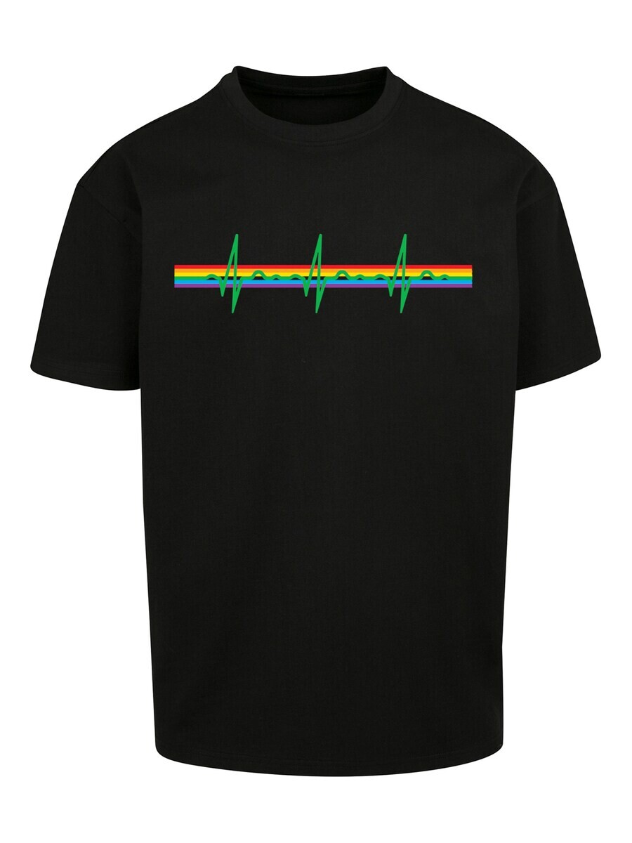 

Классическая футболка F4NT4STIC Shirt Pink Floyd Prisma Heartbeat Rock Band Album DSOTM, черный