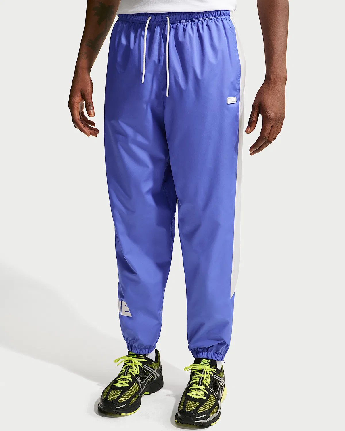 Мужские спортивные штаны Nike Windrunner с принтом, Sapphire/Sail/Sail — фото 2