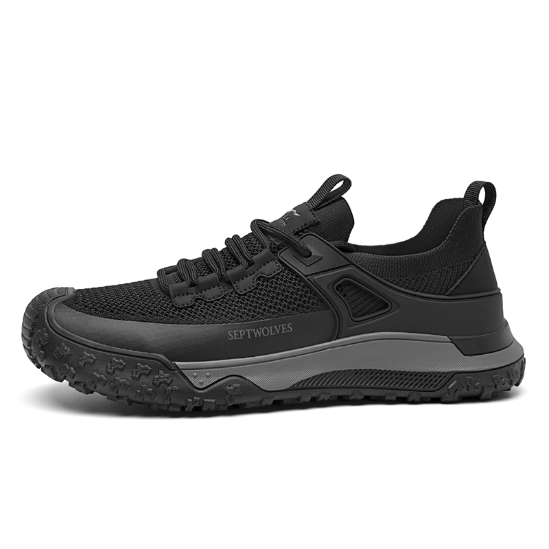 

Низкие повседневные туфли мужские SEPTWOLVES, Black (Standard Leather Shoe Size)