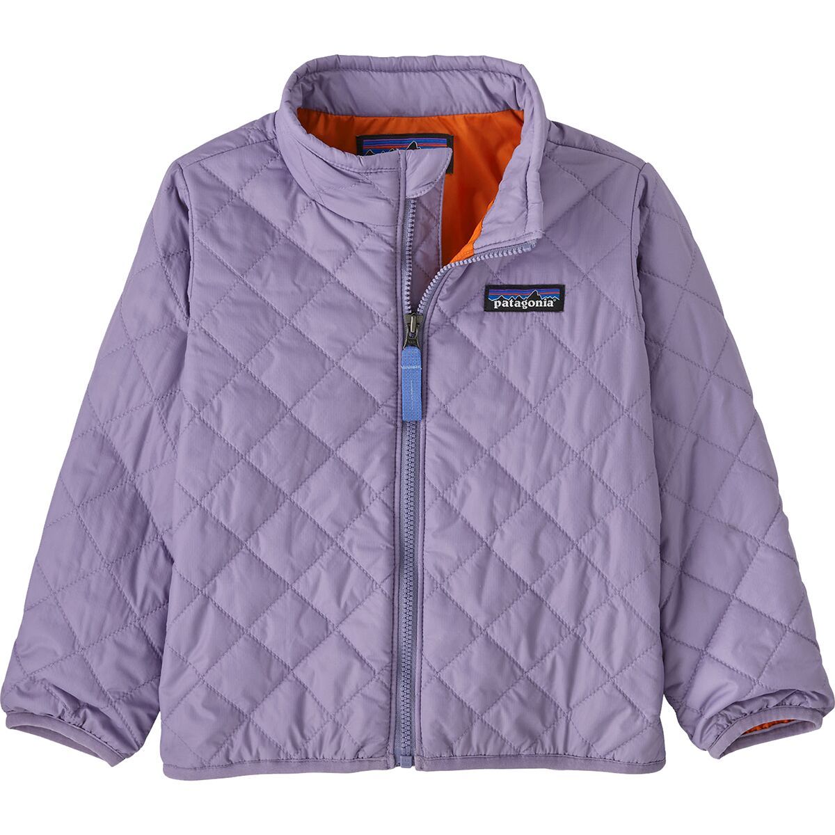 

Куртка Nano puff для малышей Patagonia, фиолетовый