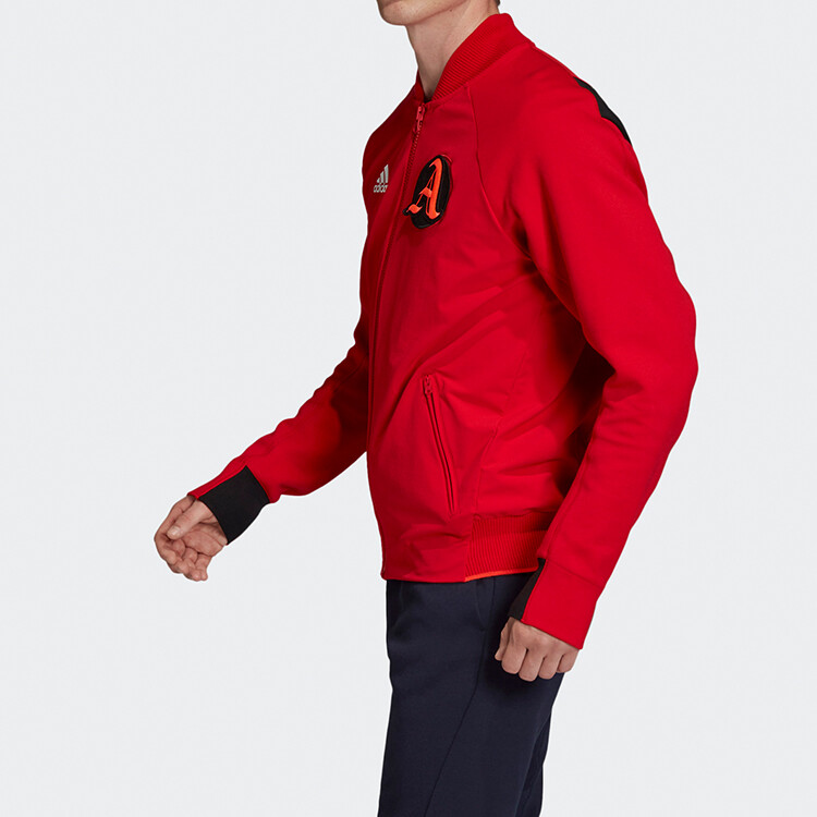 Куртка мужская Adidas VRCT, красный — фото 4