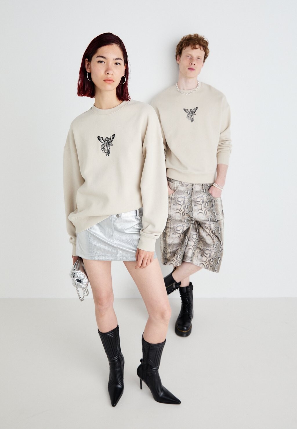 

Спортивный свитер JORSAVIOUR CREW NECK UNISEX Jack & Jones, цвет Moonbeam