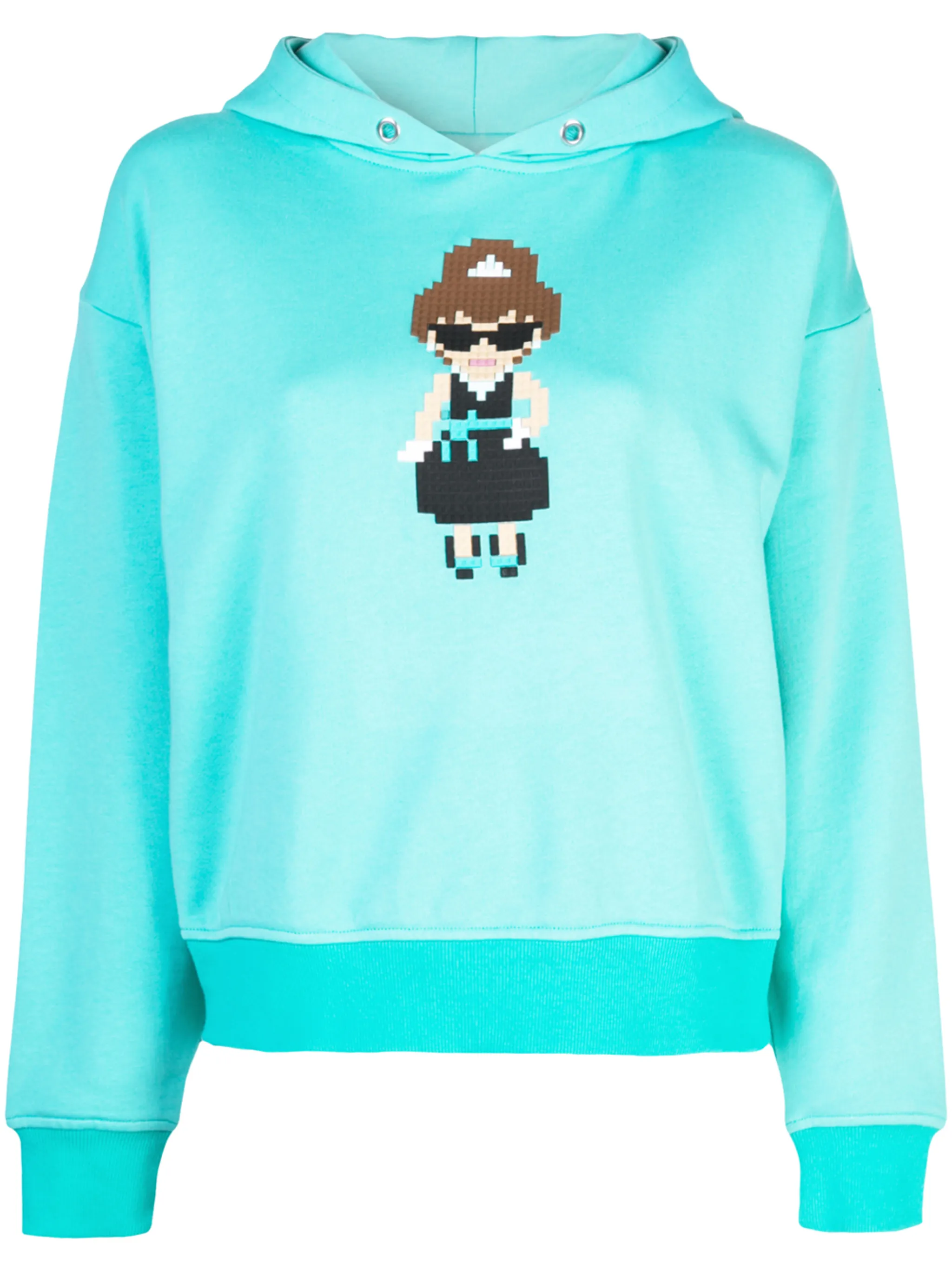 

Худи Grace Mostly Heard Rarely Seen 8-Bit, синий