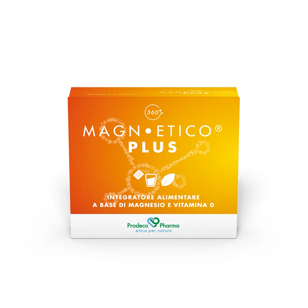 

Magnetico Plus 32 пакетика с добавкой магния и витамина D3 Gse