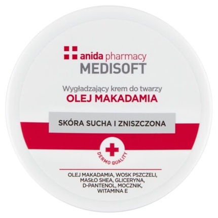 

Разглаживающий крем для лица Medisoft с маслом макадамии 100 мл Anida
