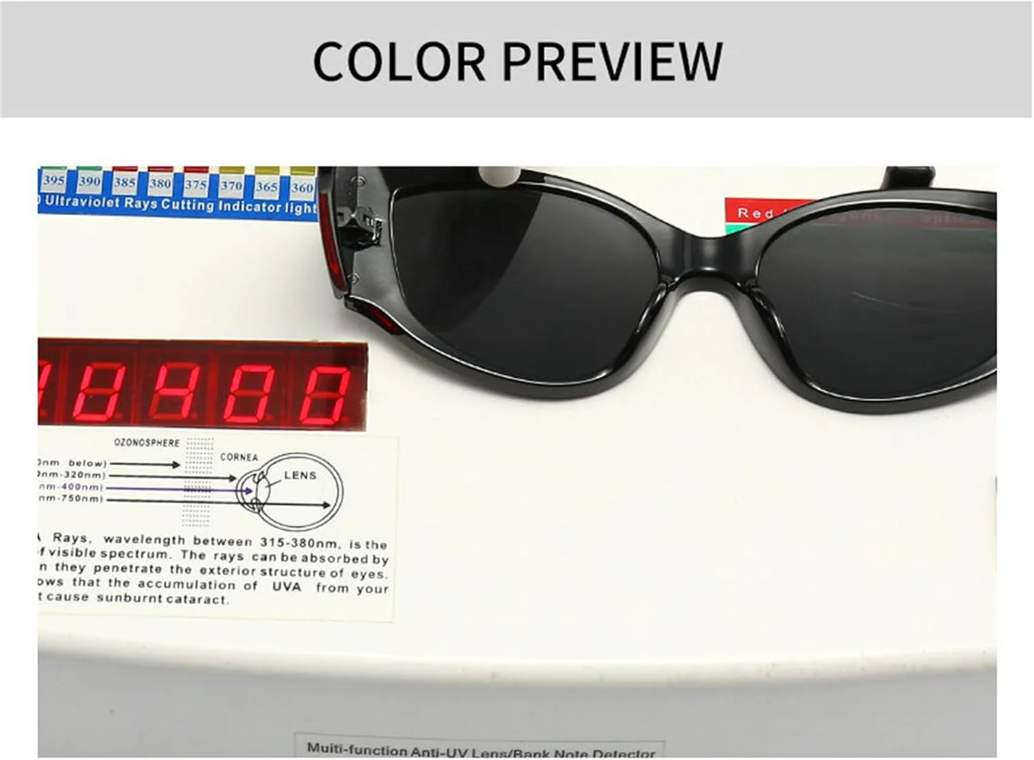 

Willochra Роскошные солнцезащитные очки «кошачий глаз» для женщин, модные, в большой оправе, с градиентным леопардовым принтом, в синем панк-стиле, овальные, C2