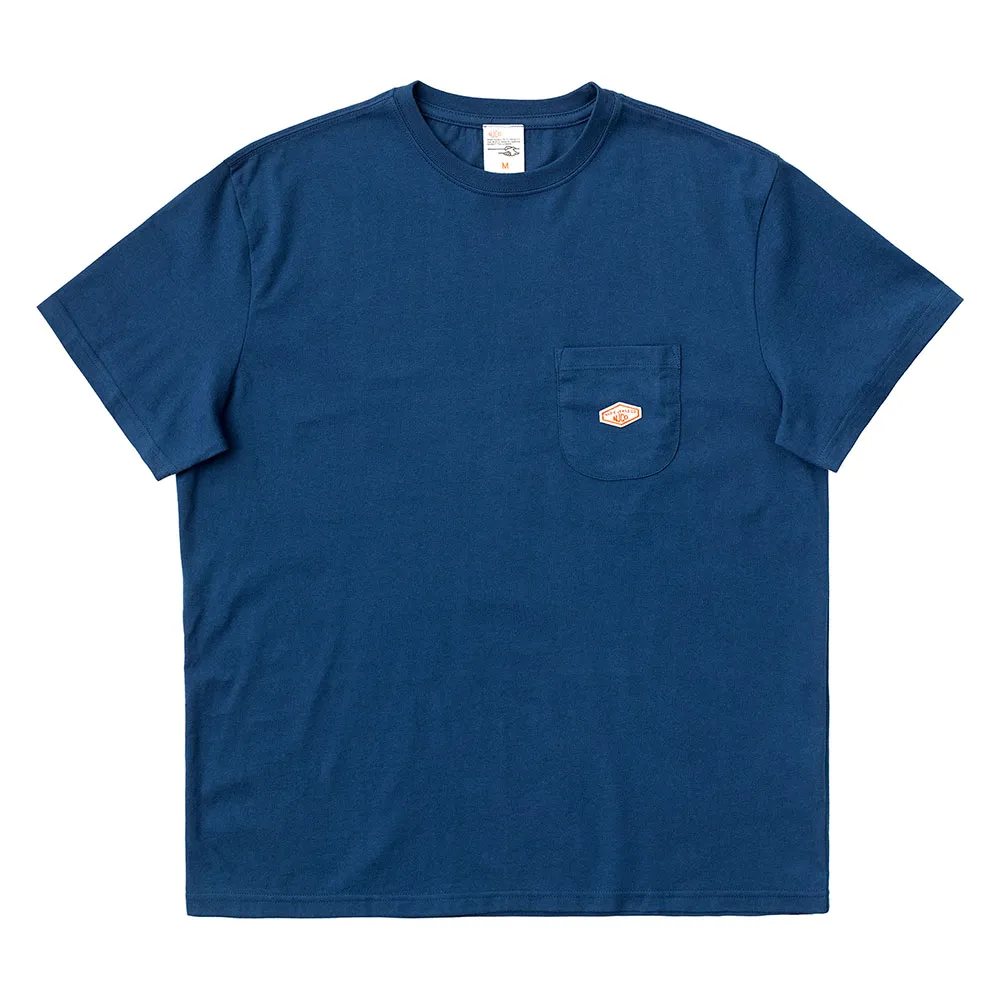 

Футболка Nudie Jeans Leffe Pocket, синий
