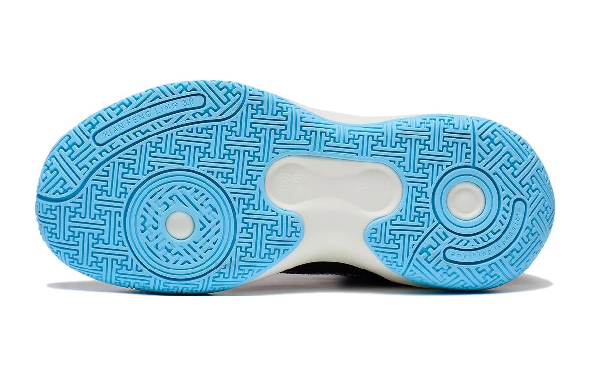 Баскетбольные кроссовки Pioneer Force PRIMARY 3.0 для детей GS Low-top Black/Blue Lining Young — фото 3