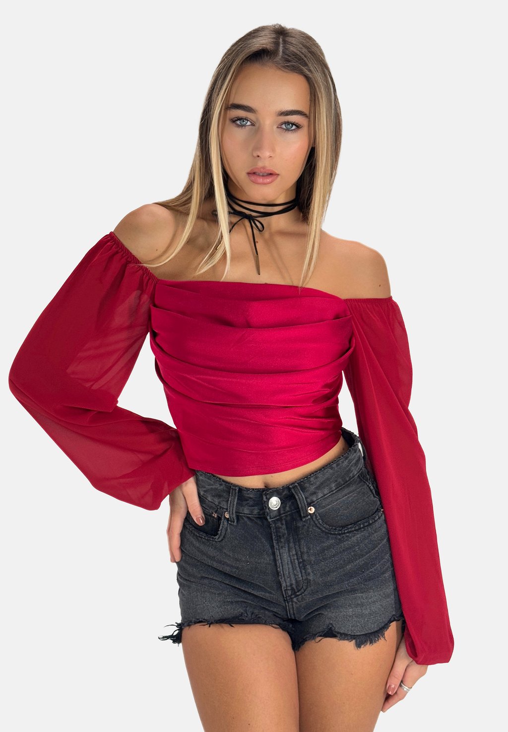 

Блуза ELARA Elara, бордовый