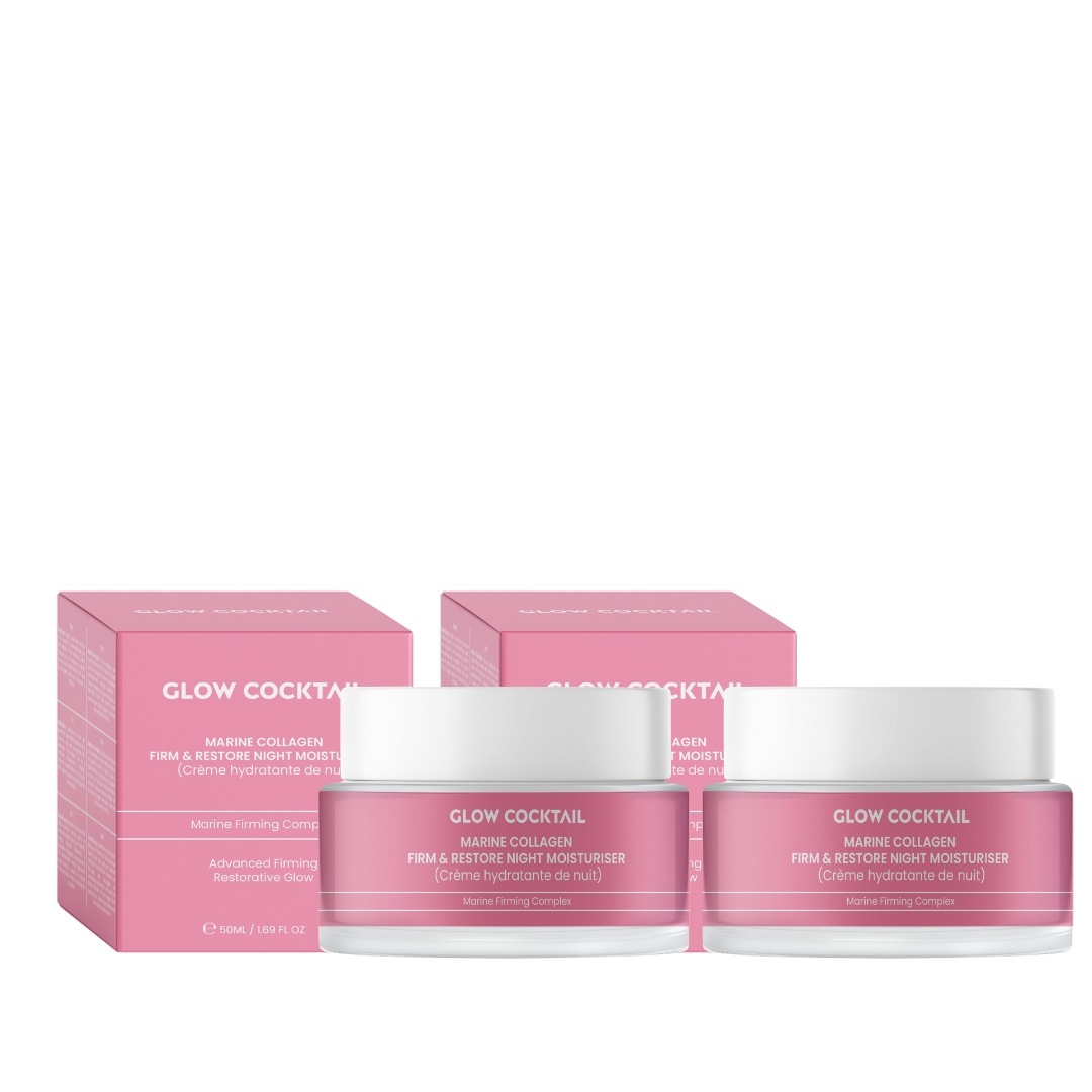 

Крем для лица collagen restore nachtcreme duo Glow Cocktail, количество 1 шт.