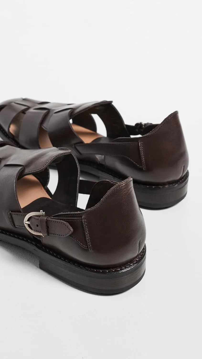 Сандалии мужские Allen Edmonds, темно-коричневые — фото 3