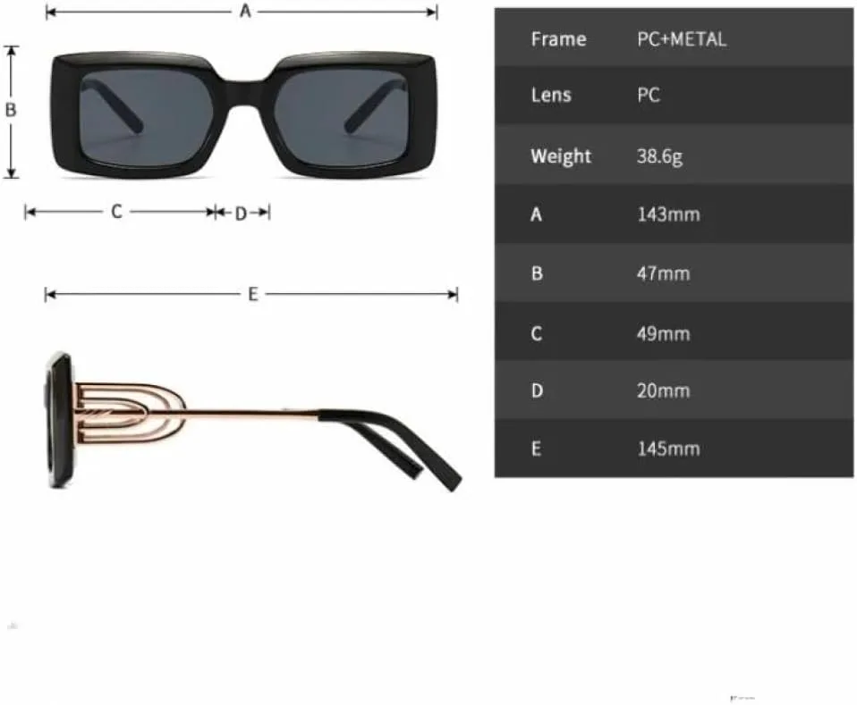

Модные элегантные квадратные солнцезащитные очки для мужчин, ретро-очки прямоугольной формы для женщин, винтажные классические очки с металлическими дужками MTZJH, C2