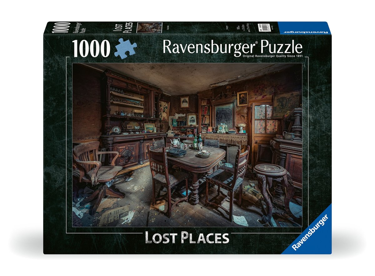 

2D пазл Странная еда, 1000 деталей Ravensburger