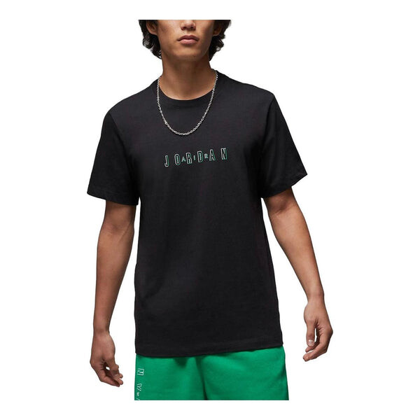 

Футболка Air Jordan Jumpman Logo T-shirt 'Black', черный