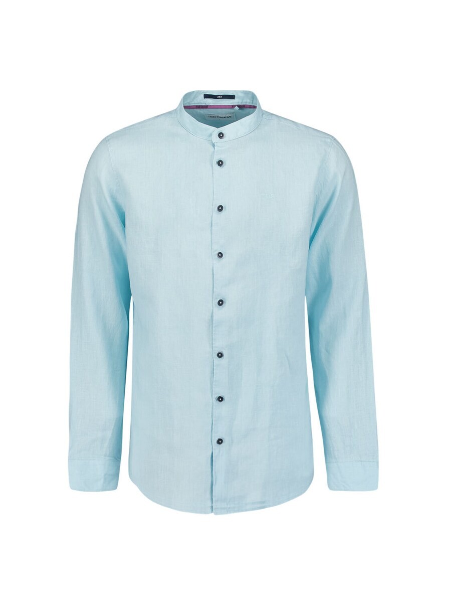 

Повседневная рубашка No Excess Regular fit Button Up Shirt, светло-синий