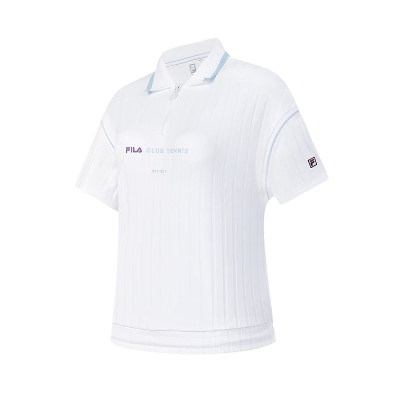 

FILA Ярко-белая поло для женщин