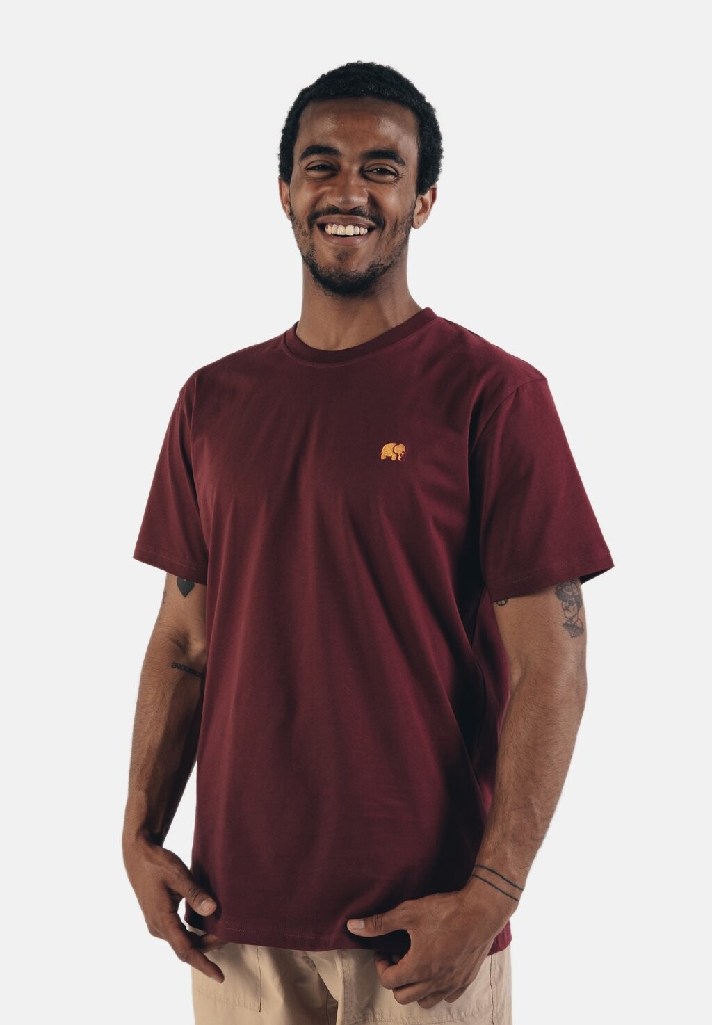 

Футболка базовая ESSENTIAL Trendsplant, цвет burgundy