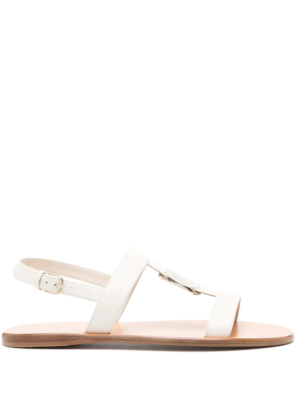 Сандалии Capri Ferragamo, нейтральный